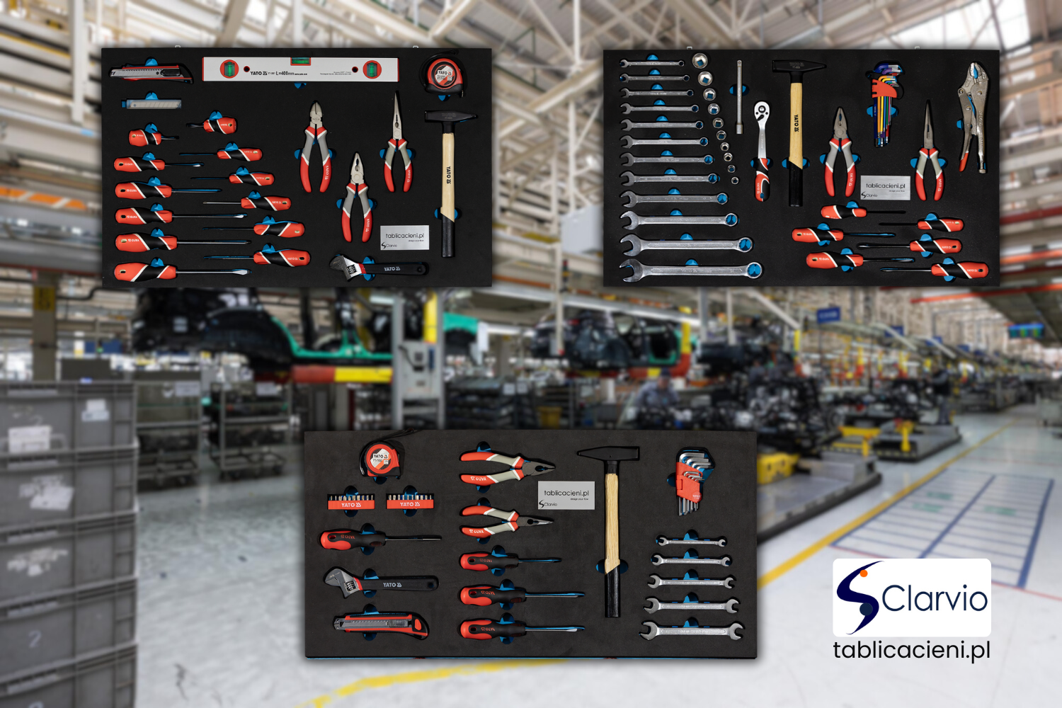 Tablice cieni na narzędzia